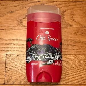 Old Spice Night Panther Deodorant - Red NEW